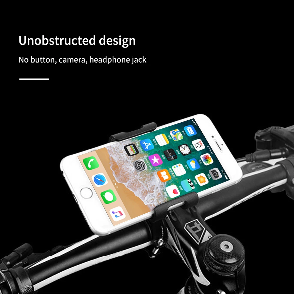 Вращающийся держатель для мобильного телефона на 3,5-6 дюймов, GPS для велосипеда, держатель для телефона, держатель для велосипедного кронштейна, крепление из алюминиевого сплава