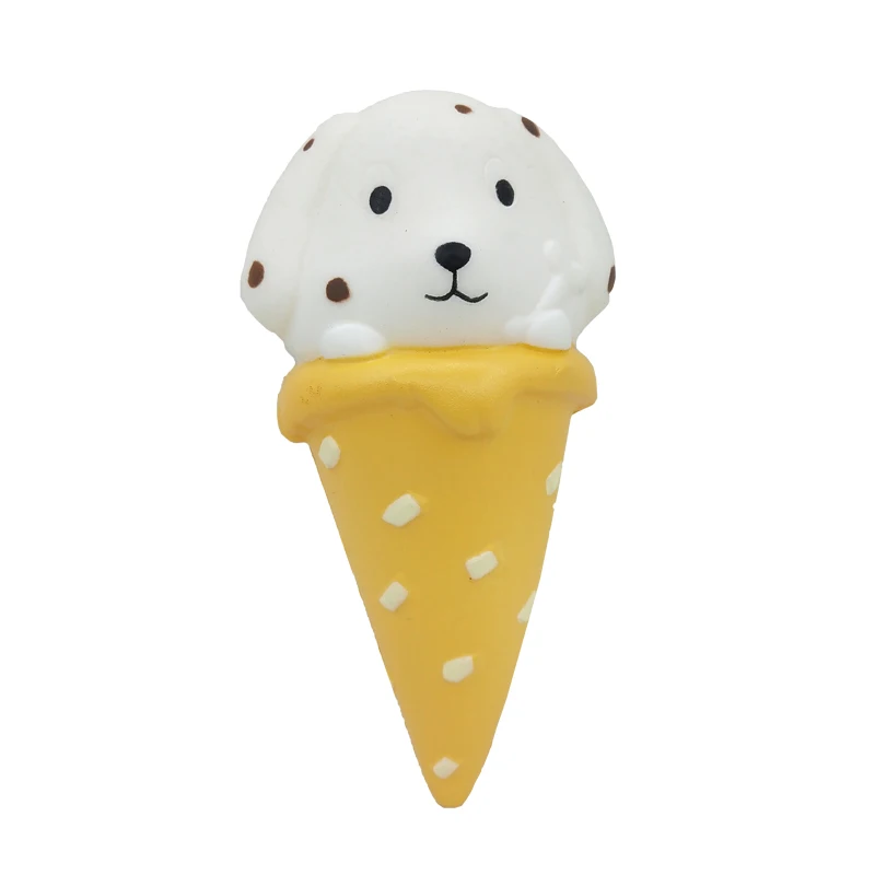 squish Slow Rising Kawaii Ice Cream Dog Toys For Kid Squishy Soft Animal Squeeze Toy Children anti-stress | Игрушки и хобби