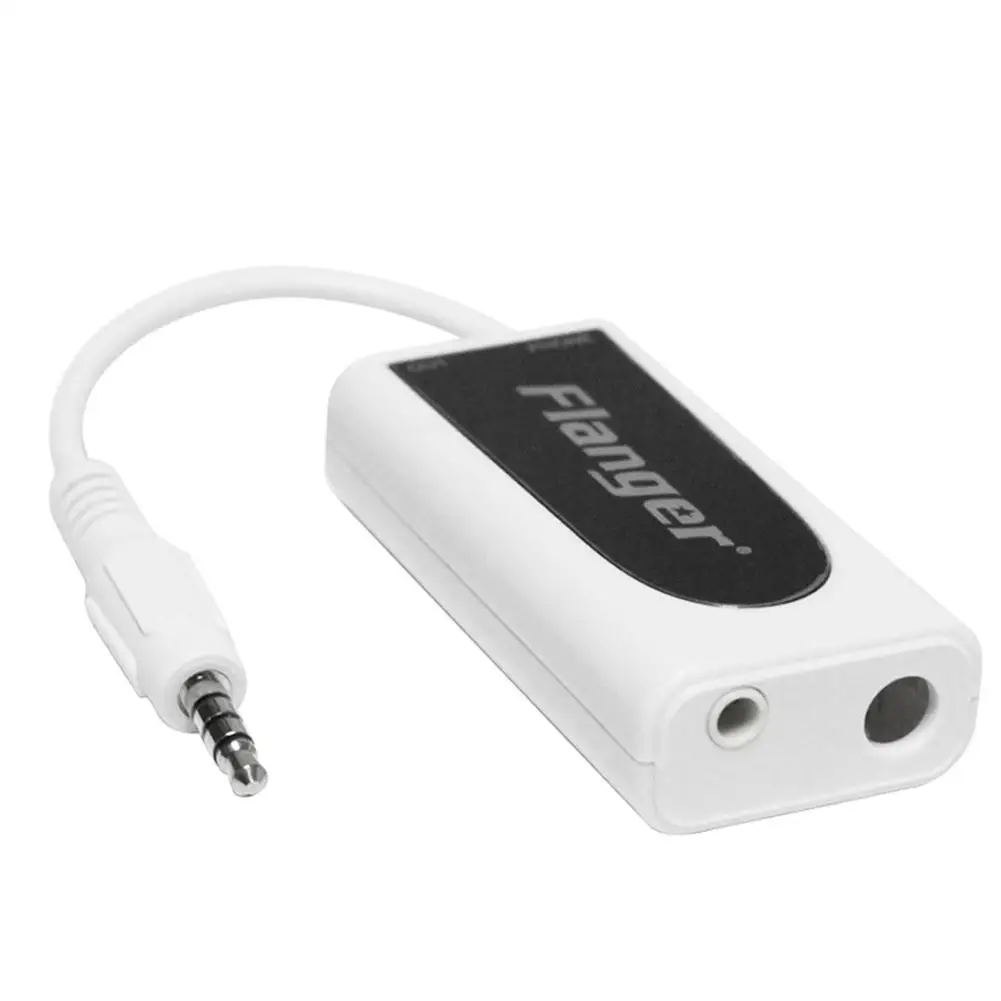 

Dragonpad Flanger FC-21 Software Guitar Bass Effect Converter Adapter for Cell Phone IPhone IPad and Android Phone