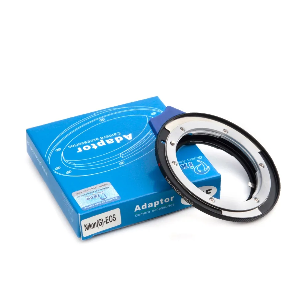 Pixco Emf Af Confirm Adattatore Vestito Per Nikon F Mount G Lens Per Vestito Per Canon (D) Macchina Fotografica Reflex 7D Mark Ii, 5D Mark Iii, 5D Mar