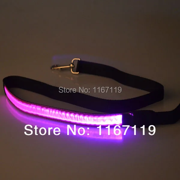 

New arrival LED Collar lead/ Pet Collar Flashing LED Lighting Dog lead, Dog Harness/Pet Leashes for Puppy