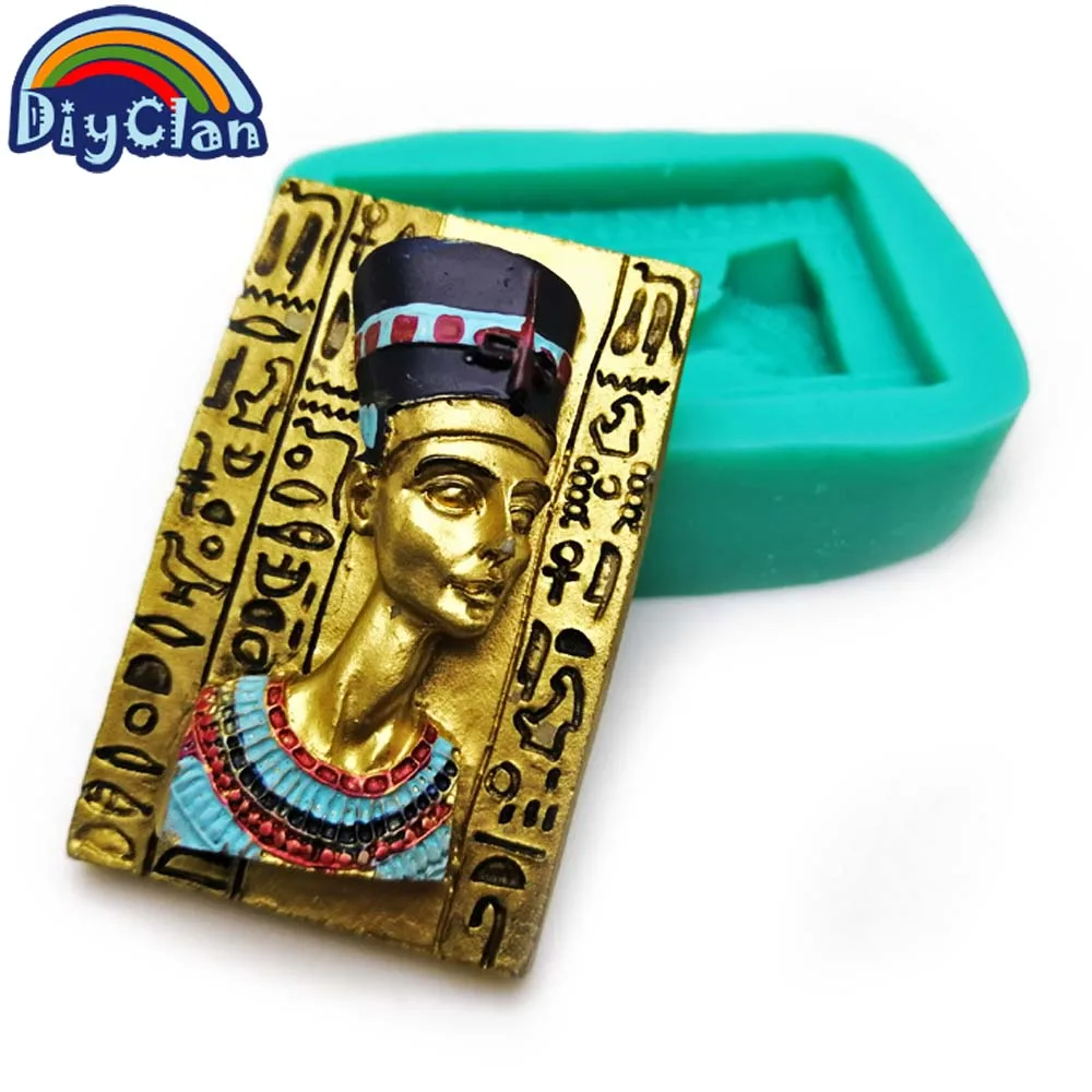 Египетский фараон Клеопатра Анубиса силиконовые формы для выпечки Древний Египет помадка шоколадный торт украшения формы смолы