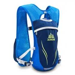 AONIJIE работает жилет марафон гидратации Outdoor ходовые сумки для 1.5L питьевая система Пеший Туризм Кемпинг работает Спорт 5.5L