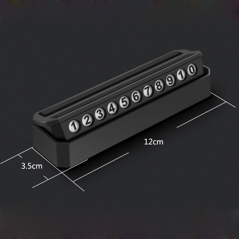Автомобильная временная парковка двусторонний переключатель номер карты для Лада гранта ВАЗ Калина приора Нива Samara 2 2110 ларгус 2109 2107 2106