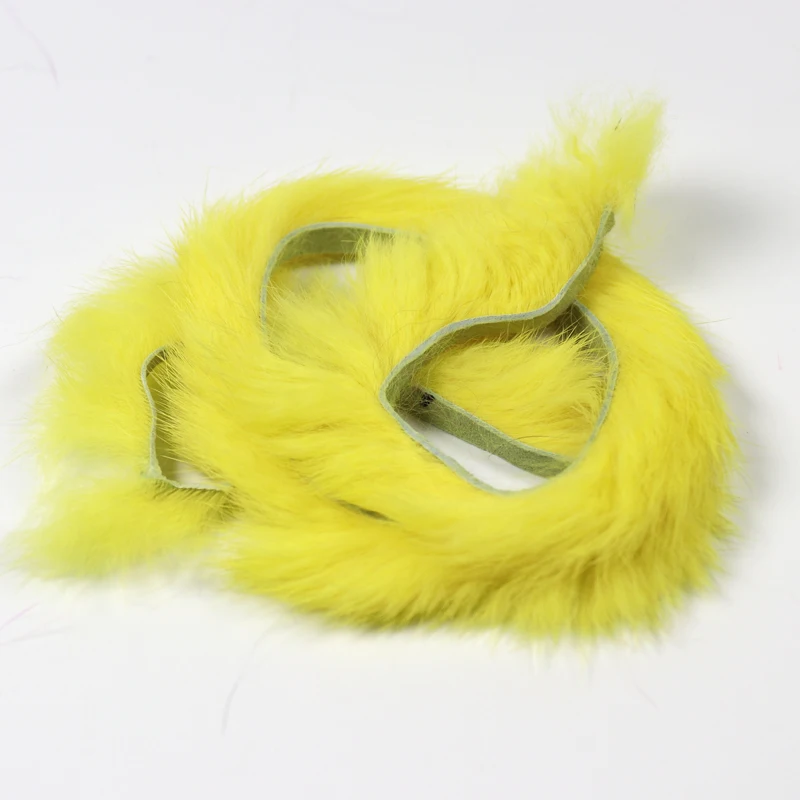Bimoo-2pcs-Rabbit-Fur-Hare-Zonker-Strips-for-Fly-Tying-Material-Streamer-Fishing-Flies-Making-5mm (3)