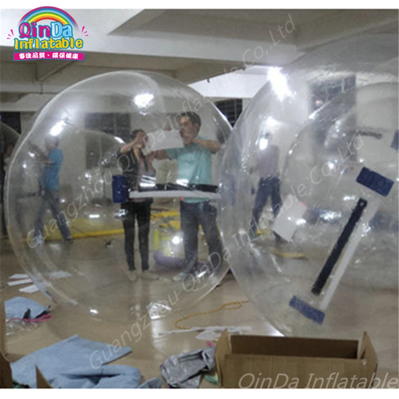 2m PVC Inflatable Water Walking Ball, Pool Float Water Balloon Zorb Ball Inflatable Human Hamster Plastic Ball 4