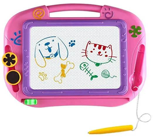 Магнитная доска для рисования для детей-стираемая красочная Magna Doodle доска для рисования с игрушками для детей написание эскизов Pad
