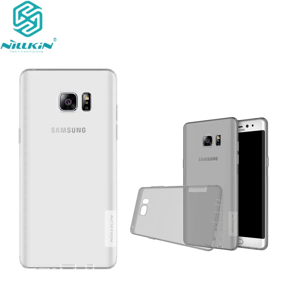 

Tpu case For Samsung Galaxy Note FE Fan Edition 5.7'' NILLKIN Nature clear TPU Ultra Thin Case For note 7 Soft Back cover case