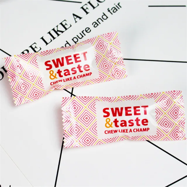 200 Pcs Dairy Handmade DIY Nougat Sugar Plastic Bag Food Packing Candy Wrapping Bakery Bags Style 9