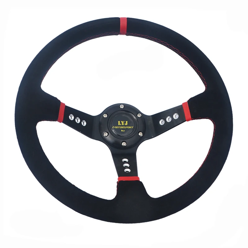 LYJ racing car steering wheel  (1)