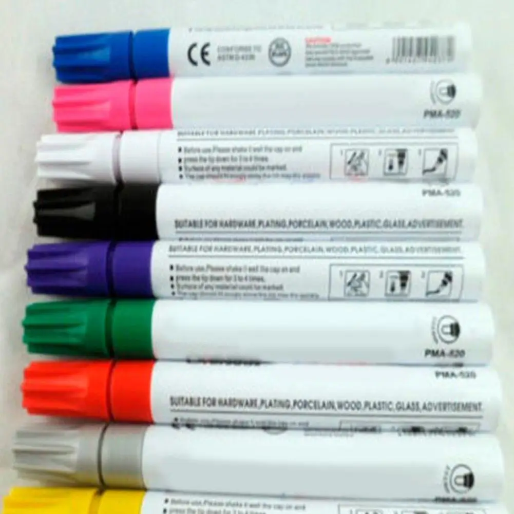 

Sale Universal Metal Oil Rubber Tread Car Tyre Waterproof Paint Pen Marker Permanent