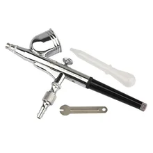 0.3mm Nozzle Nail Art Tips Gravity Airbrush Gun Dual-Action Paint Conditioning Spray Air Brush Nail Art Decorations Nails Tool