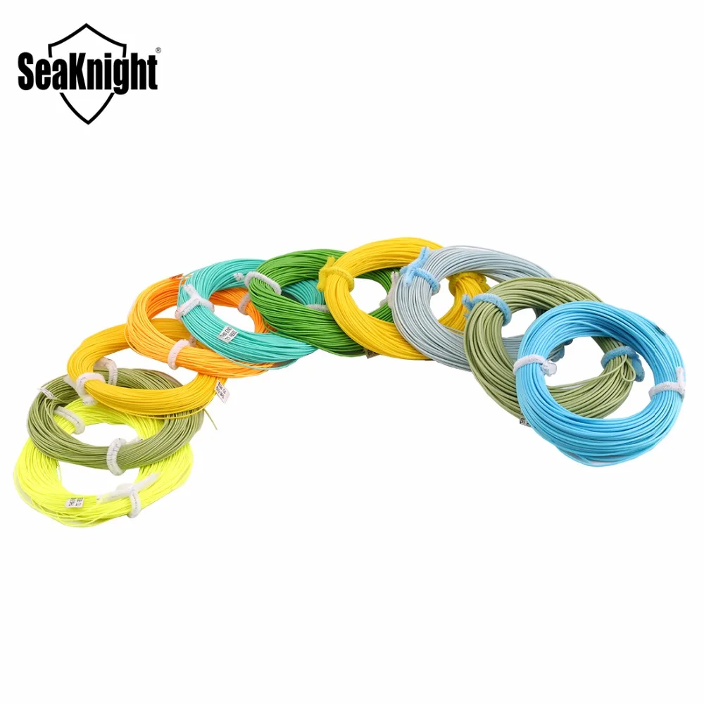 

SeaKnight 100FT 30.5M WF 3/4/5/6/7/8/9/10/11/12F Fly Fishing Lines Weight Forward Floating Line 100FT Double Taper Fly Line
