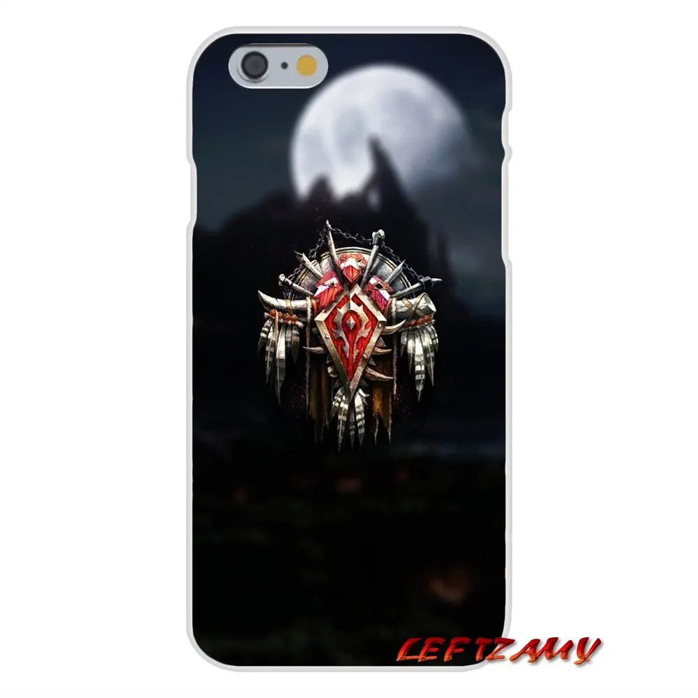 Для Xiaomi Mi6 Mi 6 A1 Max Mix 2 5X 6X Redmi Note 5 5A 4X 4A 4 3 Plus Pro game WOW World of Warcraft horde чехол оболочка для