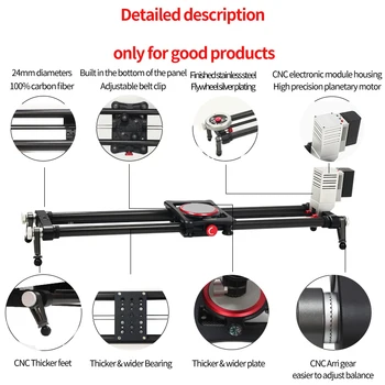 

Motorized Slider Video Timelapse Photography Slide for Camera