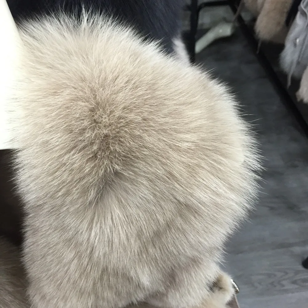 Best SQXR FUR Real Fox Fur Vest Women  New Fashion Genuine Fox Fur Coat Gilet  Jacket Winter with mink fur vest 11