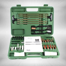 Guide Gear 62 Piece Hunting Universal Gun Cleaning Kit Supplies For Rifle Pistol Shotgun