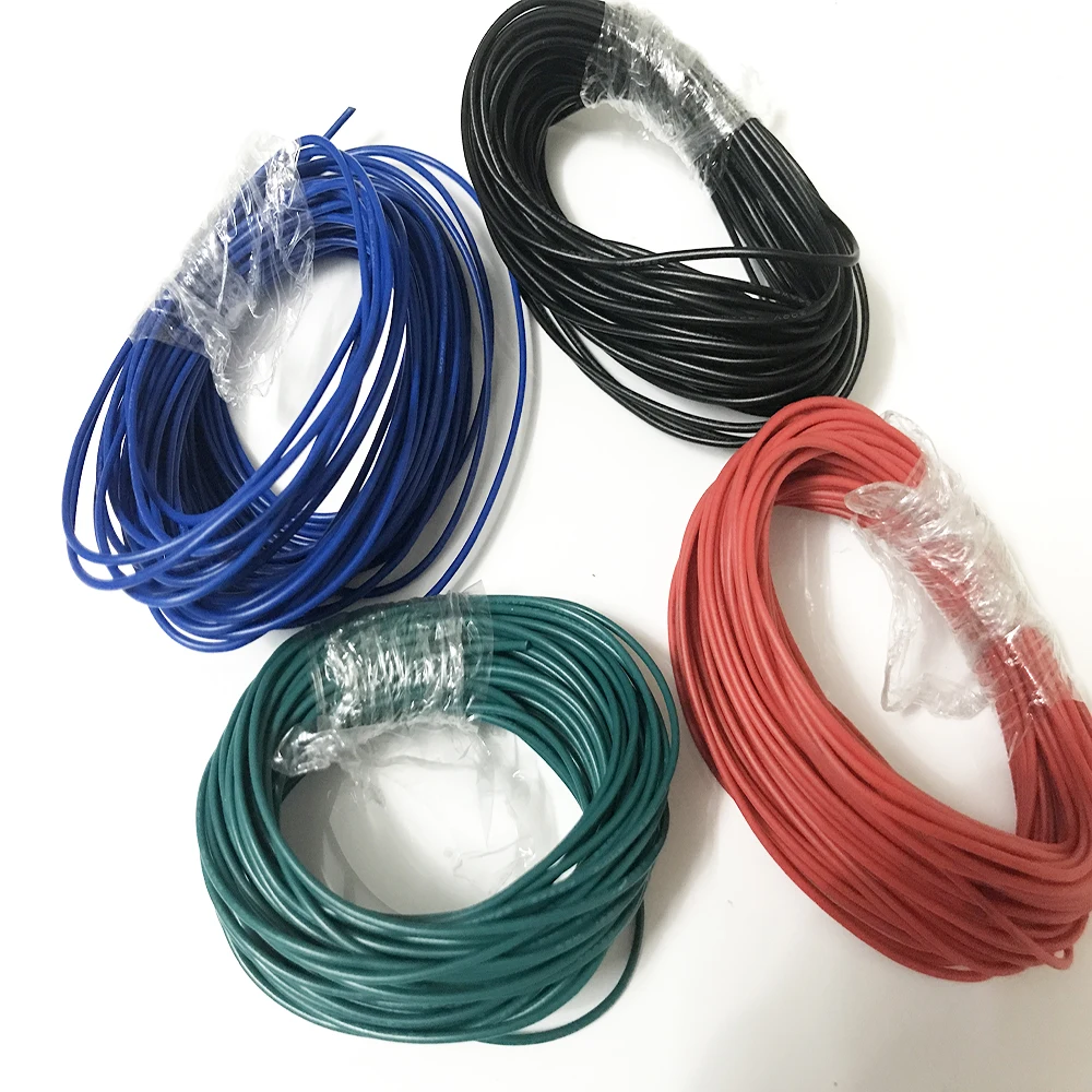 Оригинальный кабель 20 м/лот 16AWG 18AWG 20AWG 22AWG 24AWG 26AWG UL1007 электронная Сертификация