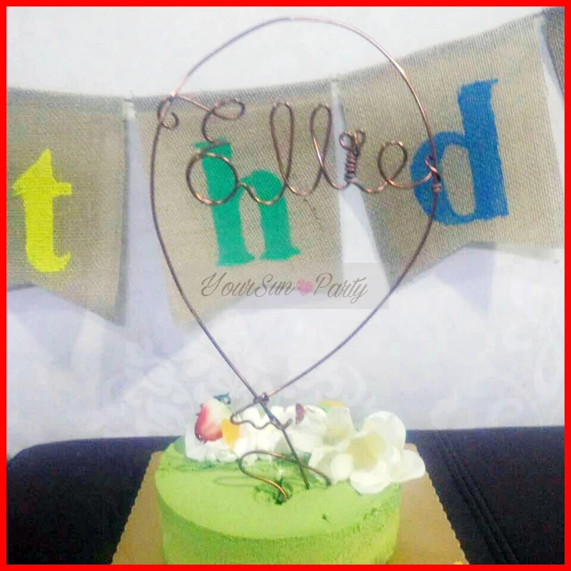 2017 Free Shipping Balloon Shaped Wire Cake Toppers 2017 Free Shipping Balloon Shaped Wire Cake Toppers