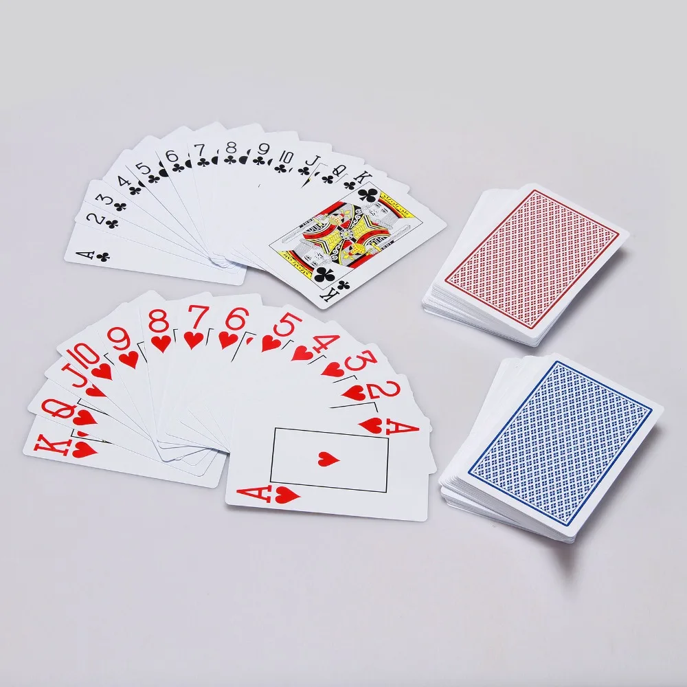 24K Vergoldung + Holzschatulle NEU Pokerkarten Texas Hold'em 100$ Schein 