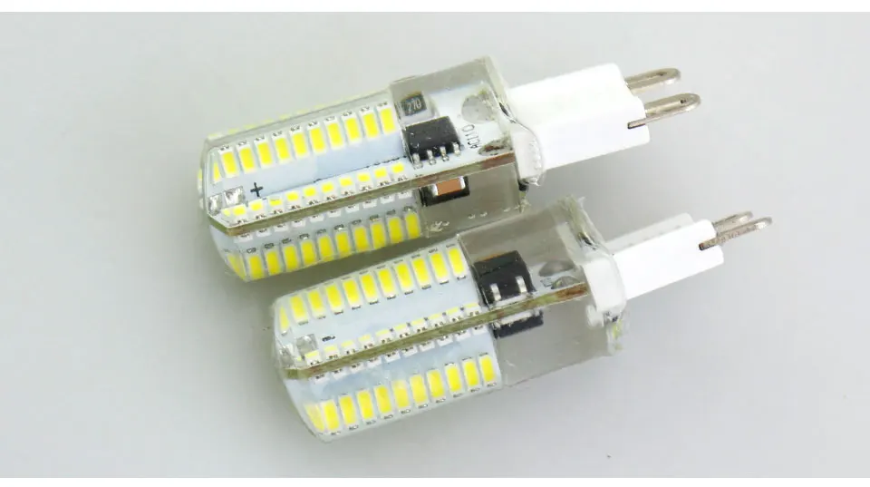 Silicone LED Corn Bulbs E11 E12 E14 E17 G4 G8 G9 LED Bulb Lamp 220V 110V  (20)