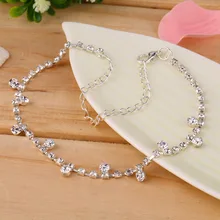 Sexy Simple Elephant Crystal Anklet Ankel Bracelet Foot Chain Jewelry Barefoot Sandal Beach Women Jewelry hot