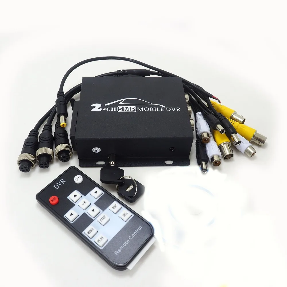 2 канальный цифровой видеорегистратор с поддержкой CVBS AHD HDMI 1080P 5