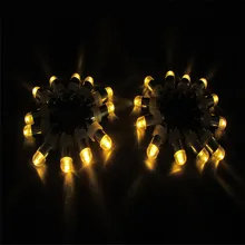 100 шт/партия компактный светодиодный шар свет шар огни бумажный фонарь разноцветные украшения огни