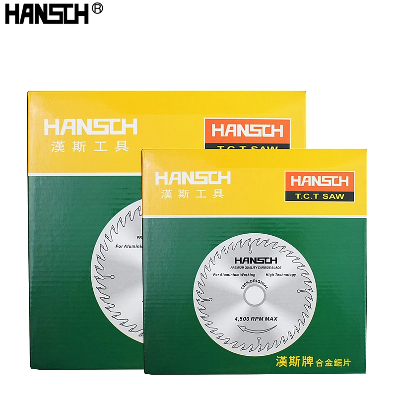 Полотно циркулярной пилы HANSCH 10 дюймов/255 мм карбид 60/80/100/120 т зубцы для резки