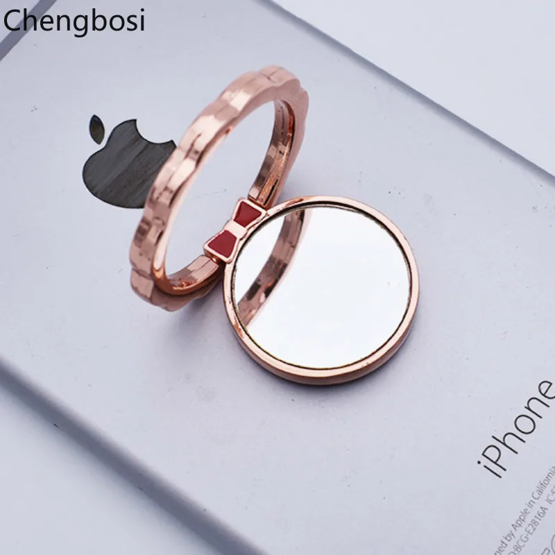 General Mirror Phone Finger Ring Holder 360 Degree Stand for Samsung Xiaomi IPhone X 8 7 6 5S Plus Smartphone Tablet Plain Bague General Mirror Phone Finger Ring Holder 360 Degree Stand for Samsung Xiaomi IPhone X 8 7 6 5S Plus Smartphone Tablet Plain Bague