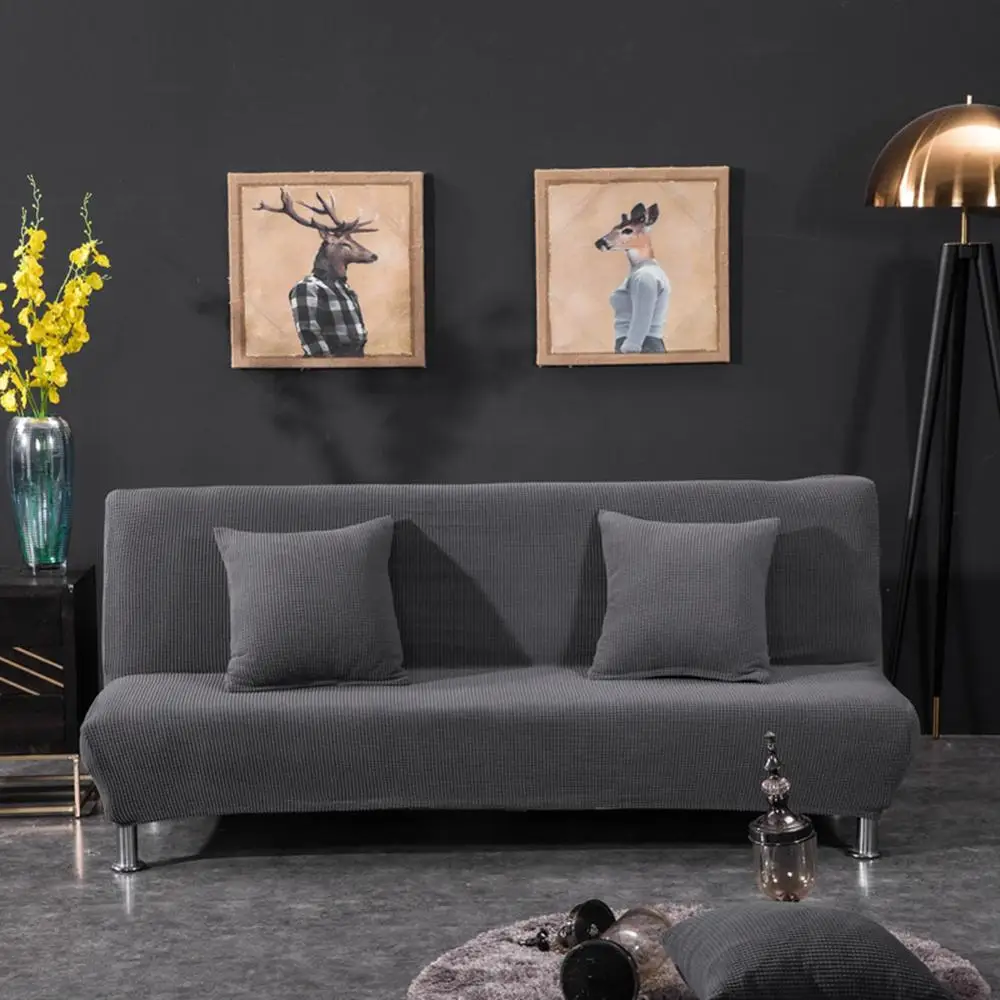 Meijuner, накидка для дивана без рукавов, фланелевая, одноцветная, плотная, для дивана, кровати, все включено, универсальные чехлы для дивана, ForHome HotelY361 - Цвет: G