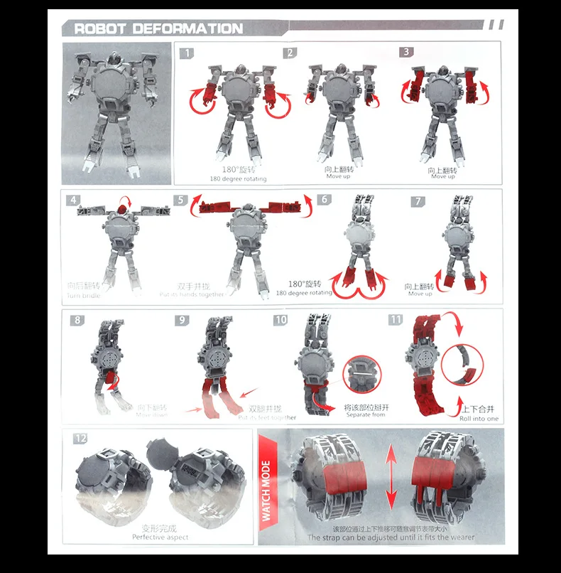 Студенческие наручные часы, игрушки для детей, спортивные часы с героями мультфильмов, детские рождественские подарки, милые игрушки-трансформеры для мальчиков