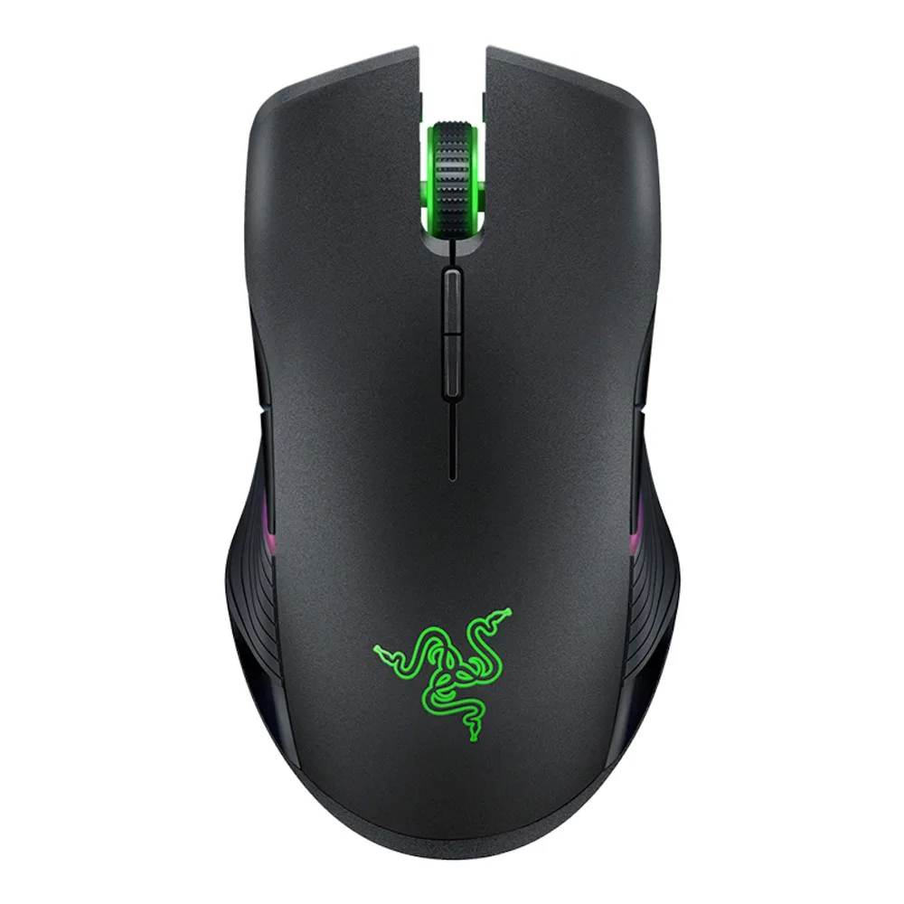 Razer Lancehead 2,4G Беспроводная игровая мышь RGB с подсветкой 16000 Регулируемая dpi 5G Лазерная многомодовая сенсорная мышь для ноутбука PC Gamer - Цвет: balck