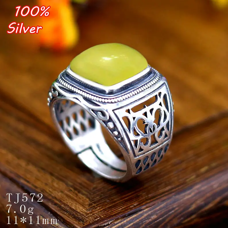 

Wholesale 925 Sterling Silver Adjustable Ring Base Settings With 11*11mm Square Cabochon Ring Base Blanks Setting DIY Jewelry