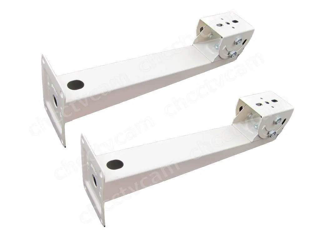 2x New Metal Wall Mount Stand Bracket for CCTV Home Surveillance