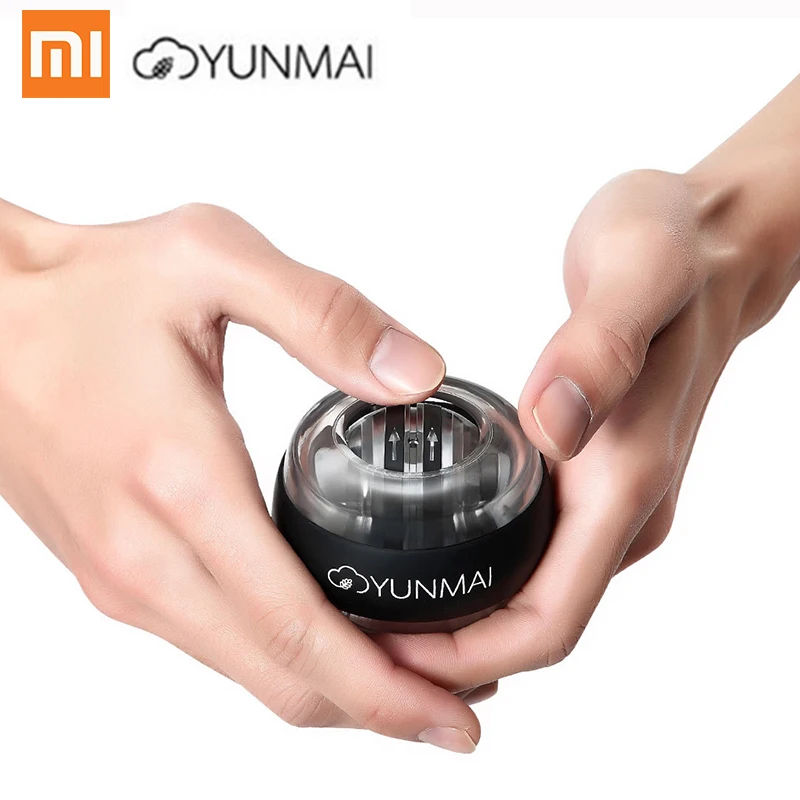 

xiaomi wrist exercise ball fitness tool Muscle gain LED Gyroball Essential Spinner Gyroscopic Forearm Wrist Trainer Force Ball