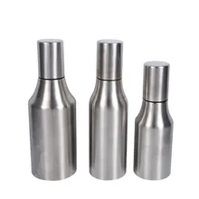Нержавеющая сталь герметичность масленка соевого соуса Кухня поставки Уксус бутылки масла Кухня поставки