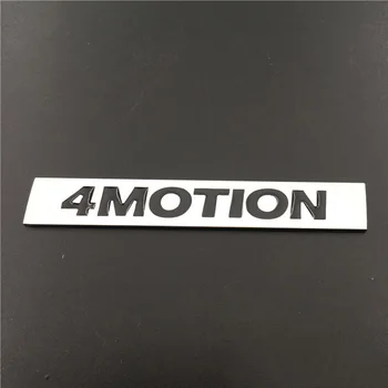 

4MOTION Car Styling Rear Trunk Emblem Metal Body Sticker Badge Decoration for Volkswagen Tiguan Passat Golf 7 Polo Touran Sharan
