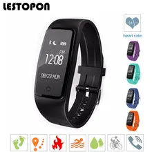 Lestopon SmartBand Браслеты Мода Водонепроницаемый смарт-браслет с сердечного ритма шагомер сна фитнес-трекер для мобильного телефона