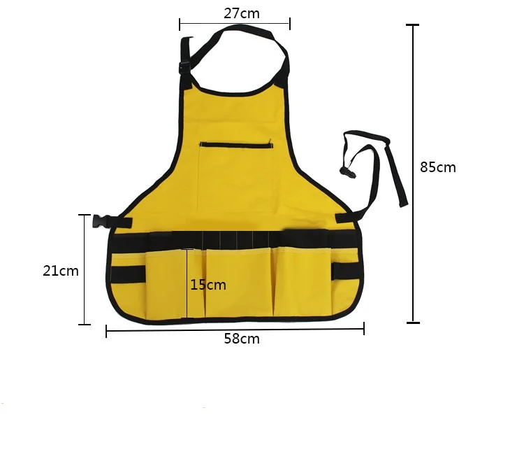 Несколько карманов садовые фартуки для женщин практичные прочные ремонтные наборы Оксфорд аппаратная сумка Рабочий Ф