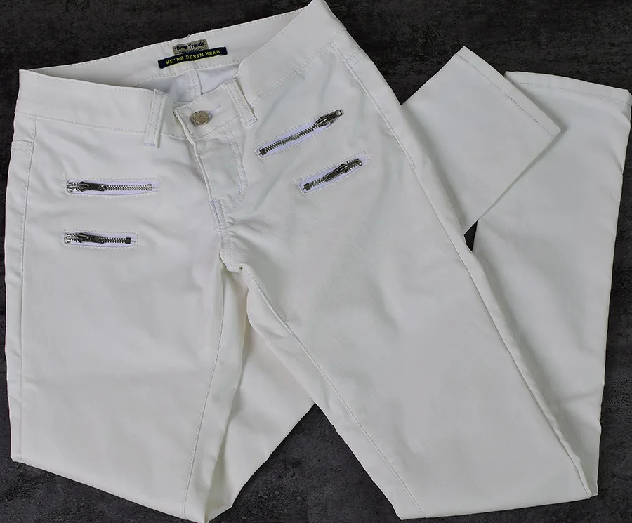 com States baixa Spencers leggings moda feminina zíper do desconto de couro branco magro plutônio calças Dollar para Limo cintura United SupSindy USD mulher selvagem Preço 11 com States baixa Spencers 11