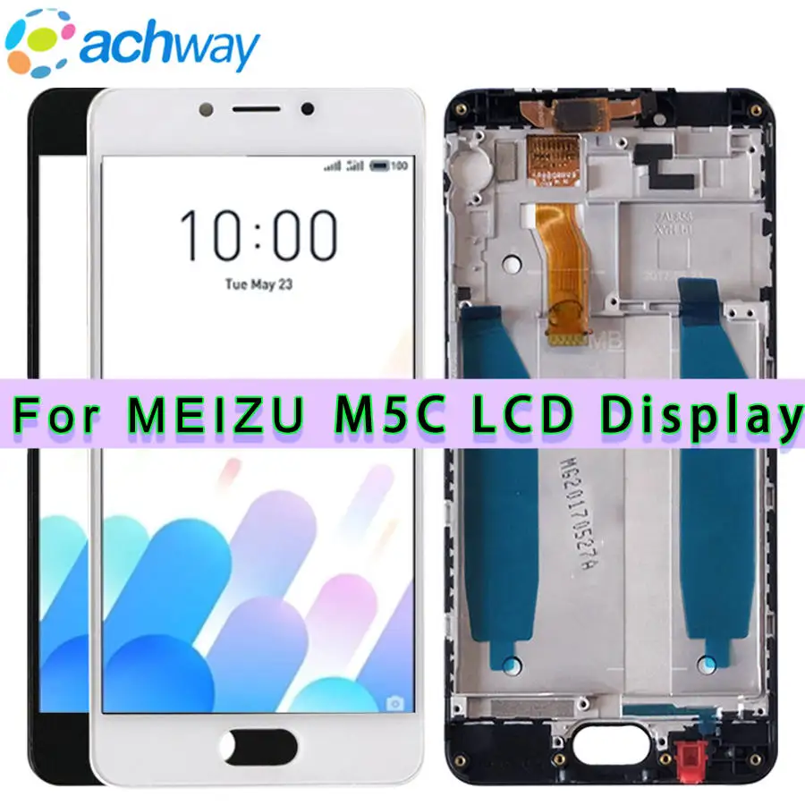 Оригинальный протестированный экран Meizu M5C ЖК кодирующий преобразователь
