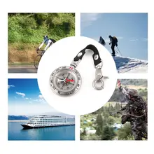 1 шт. винтажные карманные часы цинковый сплав Компас брелок Кемпинг Туризм морские инструменты выживания