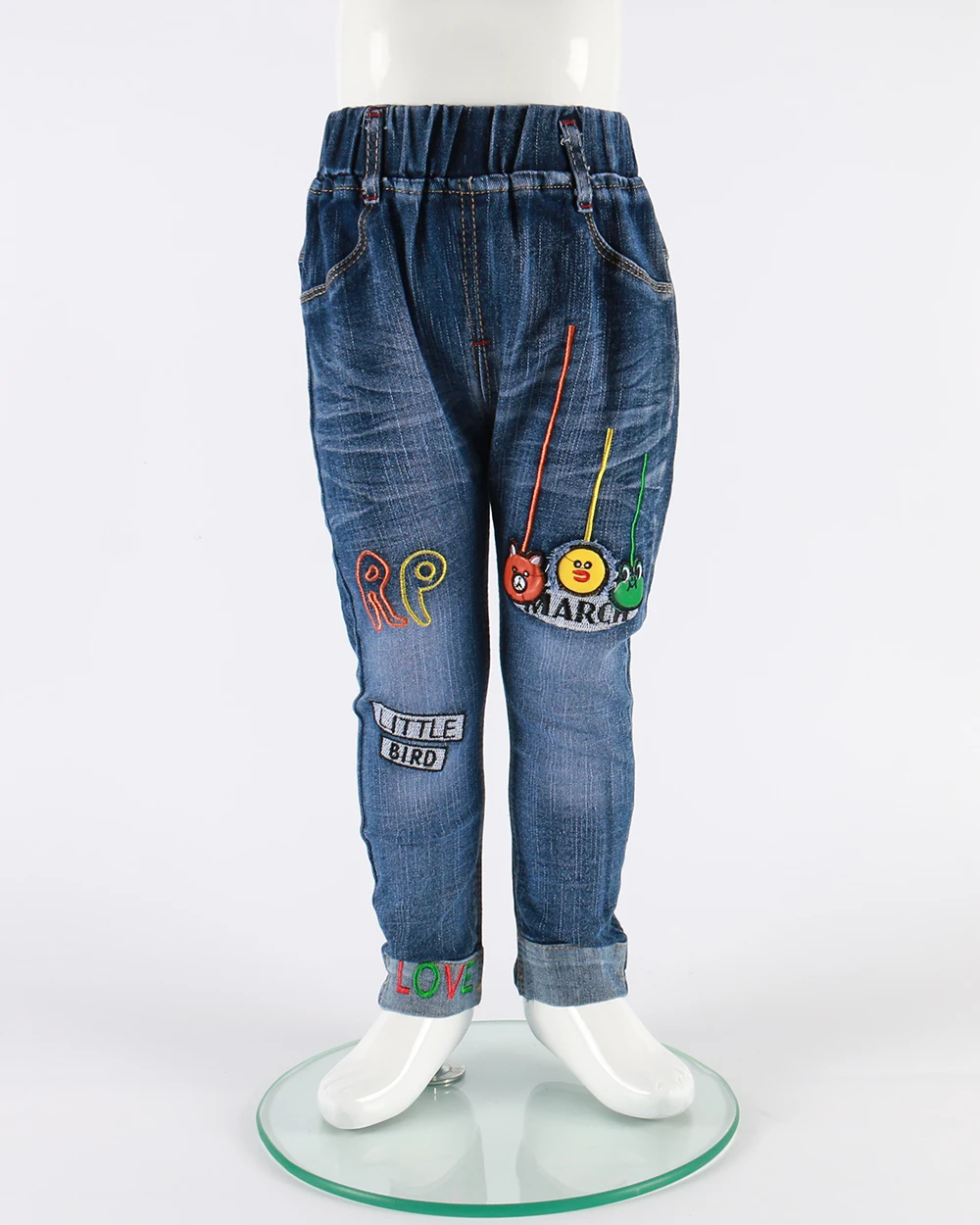 Новинка, модные джинсы для мальчиков, одежда детские джинсовые штаны детская одежда повседневные джинсы на осень и зиму для маленьких мальчиков возрастом от 1 года до 7 лет