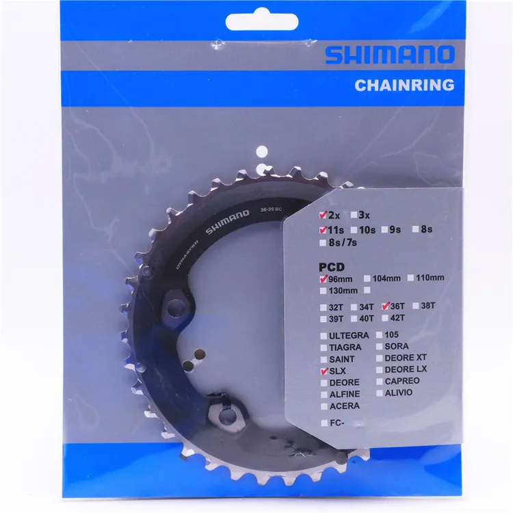 SHIMANO SLX FC M670 M675 M7000 коленчатая цепь - Цвет: M7000 36T for 26-36T