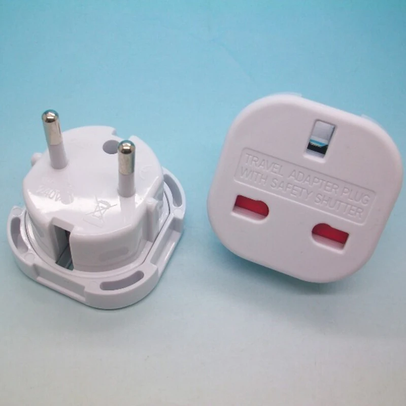 JETTING UK TO EU EUROPE EUROPEAN UNiVERSAL TRAVEL CHARGER ADAPTER PLUG