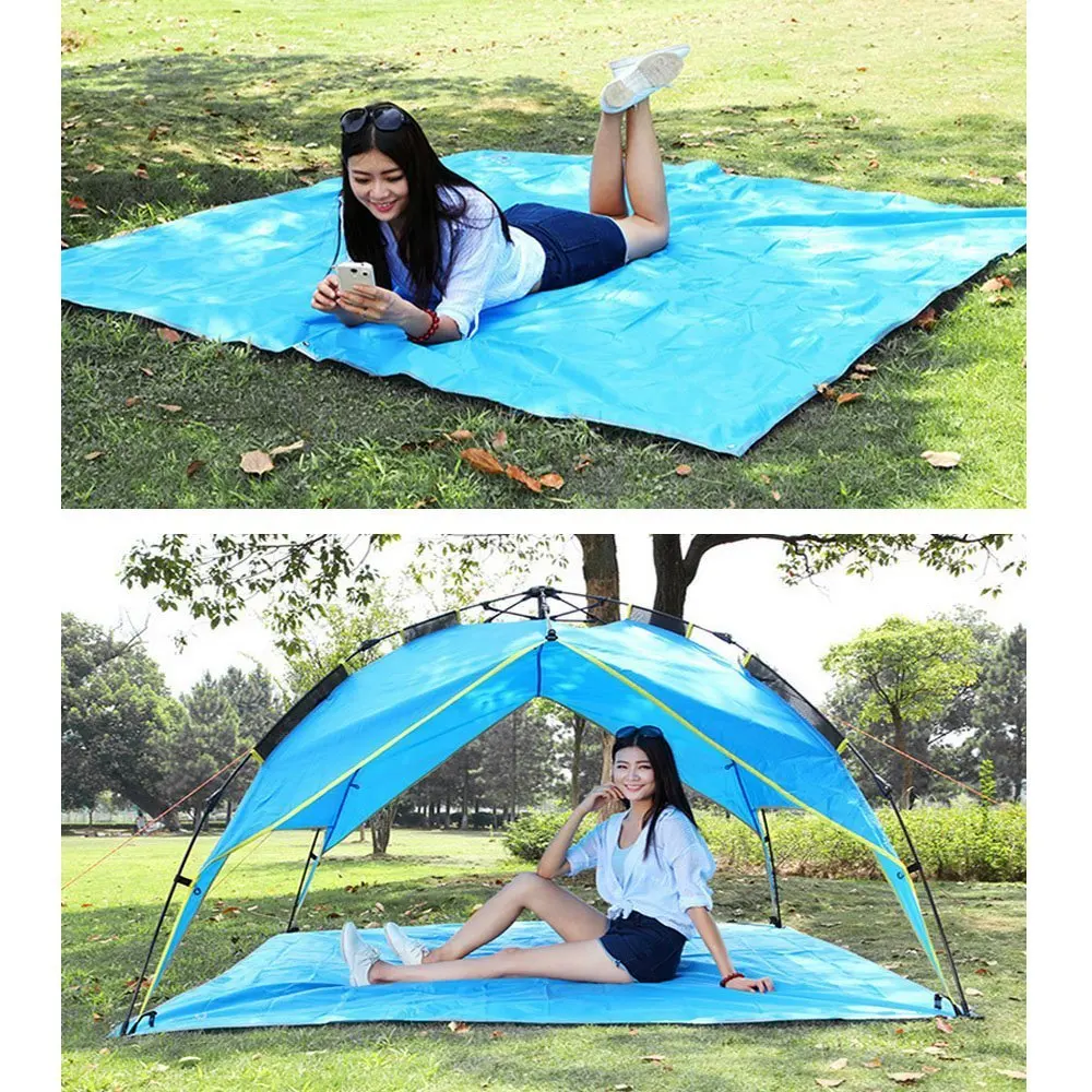 215*215cm Camping Mat Moistureproof Waterproof Beach Mat Outdoor Picnic