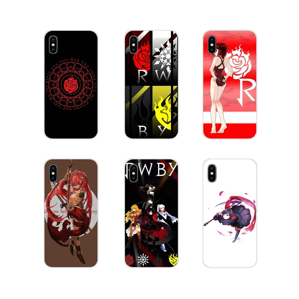 

popular game RWBY Accessories Phone Shell Covers For Samsung Galaxy S3 S4 S5 Mini S6 S7 Edge S8 S9 S10 Lite Plus Note 4 5 8 9