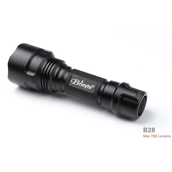 

Brinyte B28 Hunting Flashlight Torch Light Cree XM-L2 LED 700 lumen LED Flashlight Waterproof LED Lantern Lamp