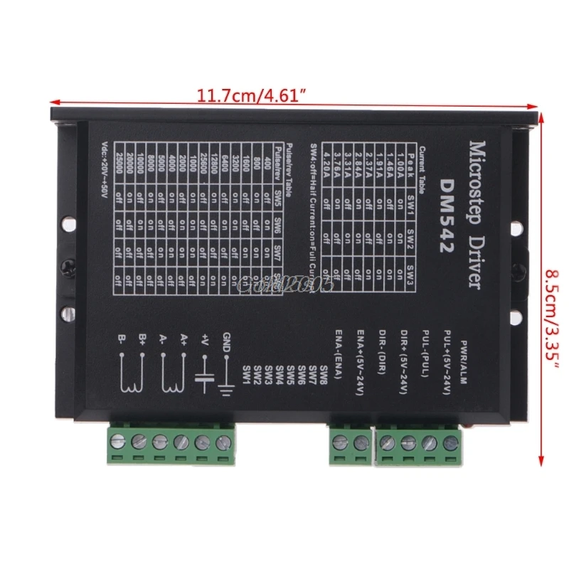 

DM542 Stepper Motor Driver For 57 86 Series 2-phase Digital Stepper Motor Driver July1 Drop ship